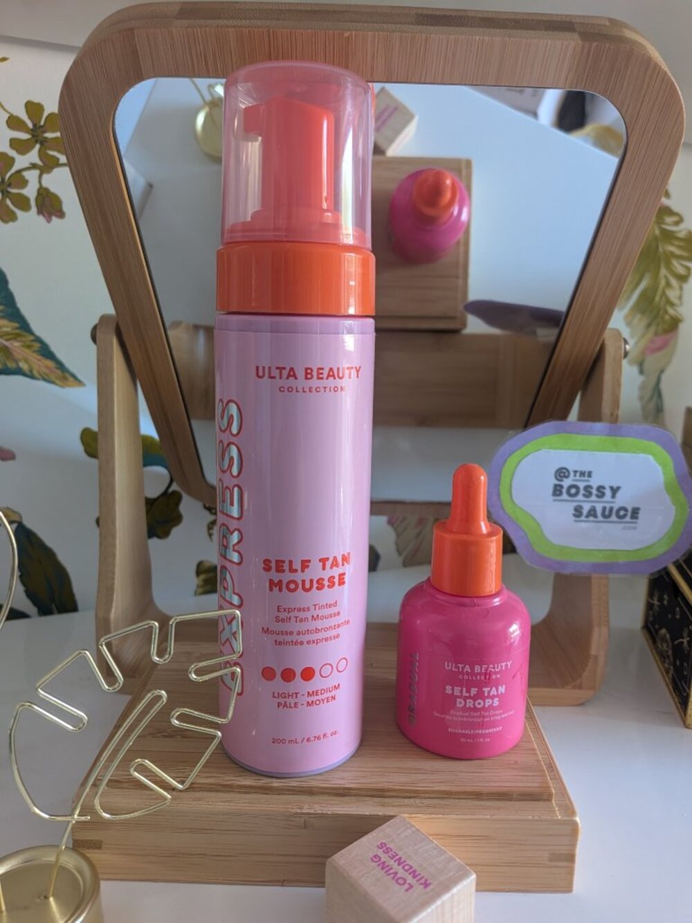 🌸 ULTA Gradual Self Tan Drops & Express Tinted Self Tan Mousse Light/Medium